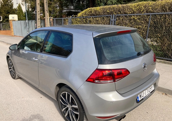 Volkswagen Golf cena 49000 przebieg: 85000, rok produkcji 2013 z Warszawa małe 22